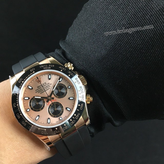 勞力士複刻手錶 Rolex超薄迪通拿新品 灰白金迪 玫瑰金迪 黃金迪 熊貓迪經典男士腕表  gjs2027